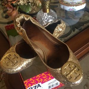 Tory Burch —-Reva /glitter